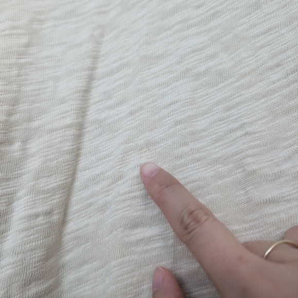 Good Karma by Life is Good Distressed Lagenlook Long Sleeve Sz L organic cotton - Picture 11 of 16